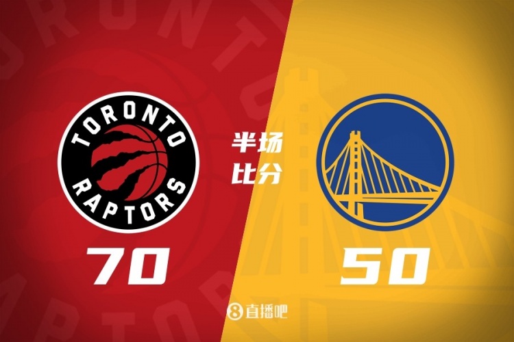 双功能入口-半场战报-勇士落后猛龙20分 库里12分&追梦0分 猛龙三人上双